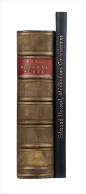 Lot 756 - Vico (Giambattista). Grundzuge einer Neuen Wissenschaft uber die gemeinschaftliche, 1822