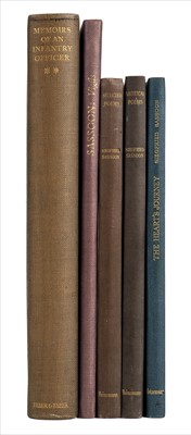 Lot 862 - Sassoon (Siegfried). Memoirs of an Infantry Officer, 1st edition, London: Faber & Faber, 1930