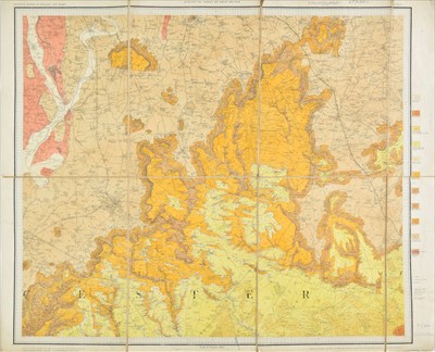 Lot 38 - Folding maps. A mixed collection of approximately 175 maps, 18th - 20th century