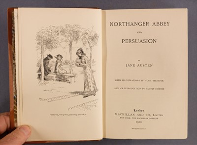 Lot 526 - Austen (Jane). [The Novels],  illustrated by Hugh Thomson and Charles E. Brock, 1899-1901