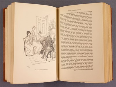 Lot 526 - Austen (Jane). [The Novels],  illustrated by Hugh Thomson and Charles E. Brock, 1899-1901