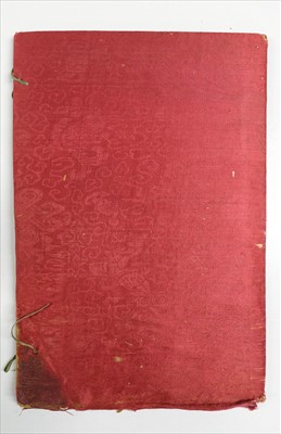 Lot 15 - Chinese Export School. Album of warrior pith paintings, Yut Shing, Canton, 19th century