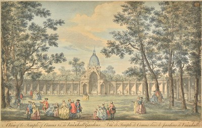 Lot 111 - London. A mixed collection of eleven engravings, mostly 18th century