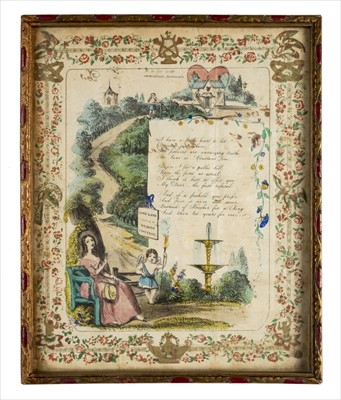 Lot 552 - Erotica. A trinket box, early-mid 19th century