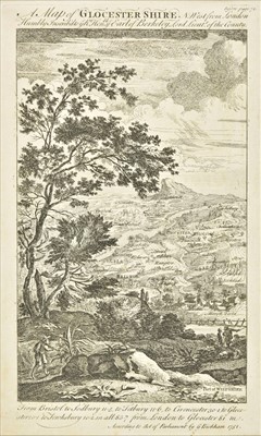 Lot 41 - Gloucestershire. A collection of forty maps, 17th - 19th century