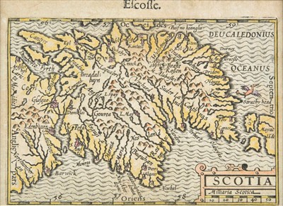 Lot 75 - Scotland, Ireland & Wales. A collection of thirty maps, 17th - 19th century