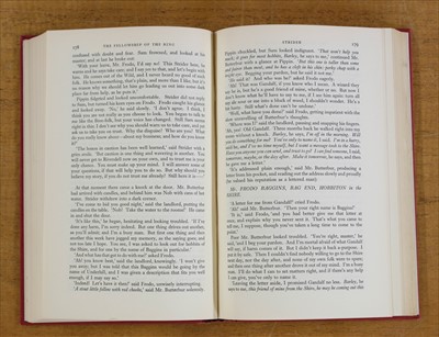 Lot 874 - Tolkien (J.R.R.). The Fellowship of the Ring, 1st edition, 1st issue, 1954