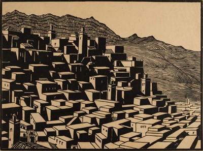 Lot 105 - Galand (Jules). Dix Villes du Moghreb..., Paris: Editions Lucien Vogel, [1921]