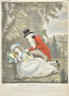 Lot 98 - Caricatures. A mixed collection of sixty caricatures, mostly 19th century