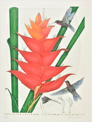 Lot 119 - Poole (Bryan, 1953-). Collection of 6 hand-coloured aquatint etchings, circa 2008-2010