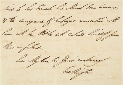 Lot 385 - Wellington [Arthur Wellesley, 1st Duke, 1769-1852].
