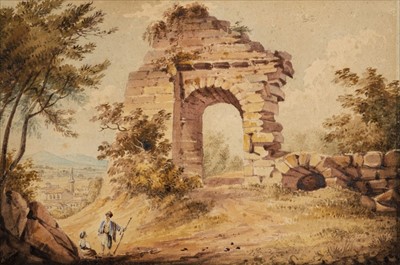 Lot 416 - Shelley Family. A group of 8 British and Italian scenes