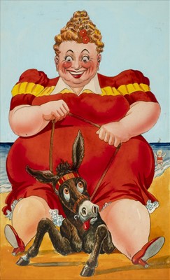 Lot 684 - McGill (Donald, 1875-1962, style of). A collection of 12 original humorous cartoons