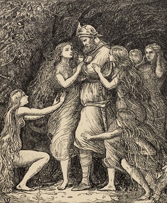 Lot 686 - Millais (John Everett). A bound collection of 63 wood-engravings after drawings by various artists
