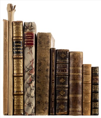 Lot 5 - Azevedo (Luiz de). Fundaçaõ de Lisboa, 2nd edition, 1753, & 9 others including Iberian imprints