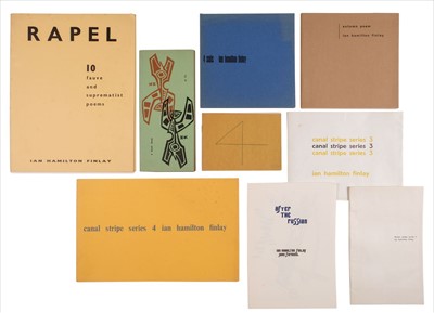 Lot 806 - Finlay (Ian Hamilton).  Rapel, Wild Hawthorne Press, 1966