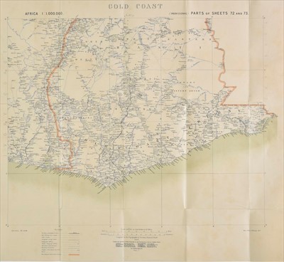 Lot 82 - Africa. A mixed collection of maps, 19th & early 20th century