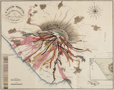 Lot 4 - Auldjo (John). Sketches of Vesuvius, 1st UK edition, 1833