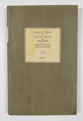 Lot 4 - Auldjo (John). Sketches of Vesuvius, 1st UK edition, 1833