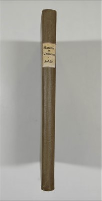 Lot 4 - Auldjo (John). Sketches of Vesuvius, 1st UK edition, 1833