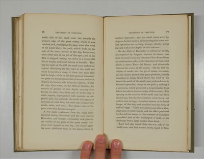 Lot 4 - Auldjo (John). Sketches of Vesuvius, 1st UK edition, 1833