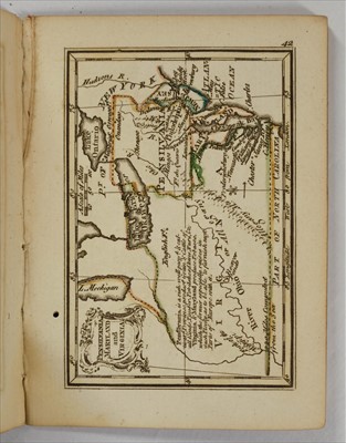 Lot 29 - Gibson (John). Atlas Minimus, revis'd by Emanuel Bowen, London: J. Newbery, 1758