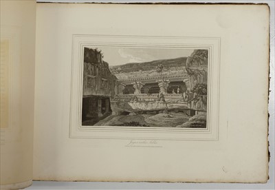 Lot 20 - Daniell (Thomas & William). Hindoo Excavations in the Mountain of Ellora, 1816