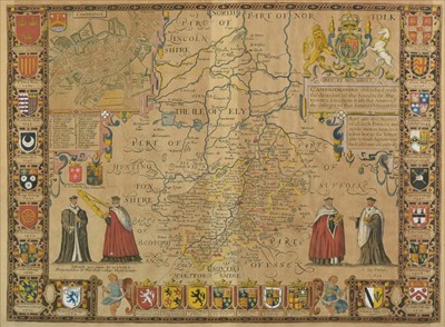 Lot 98 - Cambridgeshire. Speed (John), Cambridgshire described, circa 1710