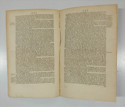 Lot 256 - Browne (Sir Thomas). A Letter to a Friend, 1st edition, 1690,  Pirie copy