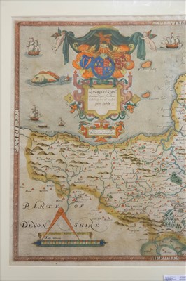 Lot 170 - Somerset. Saxton (Christopher), Somersetensem.., 1579