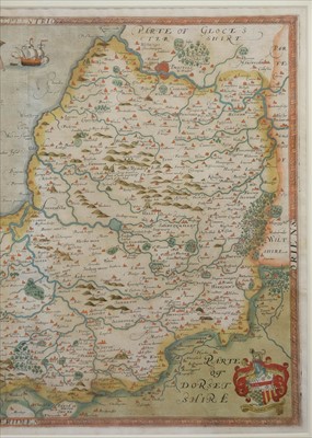 Lot 170 - Somerset. Saxton (Christopher), Somersetensem.., 1579
