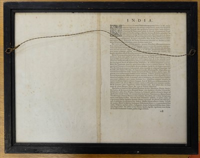 Lot 108 - East Indies. Ortelius (Abraham), Indiae Orientalis..., 1601 - 1609