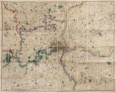 Lot 133 - London. Wyld (James), Country Twenty-five Miles round London, circa 1860