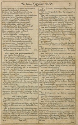 Lot 281 - Shakespeare (William). Single leaf from Shakespeare Works 2nd folio edition, 1632
