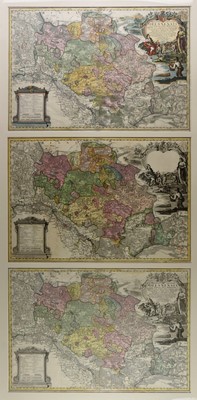 Lot 98 - Poland/Silesia. Homann (Johann Baptist), Principatus Silesiae Oelsnensis..., 1739