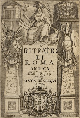 Lot 53 - Totti (Pompilio). Ritratto di Roma antica, 2nd edition, 1633, & 2 others