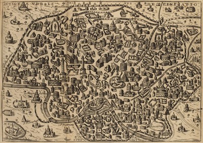 Lot 44 - Piranesi (Giovanni Battista). Roma antica [...moderna], 2 volumes, 1741