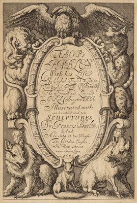 Lot 320 - Aesop. Aesop's Fables with his Life in English, French & Latin, 1666, & 1 other