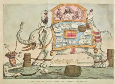 Lot 47 - Rowlandson (Thomas, illustrator). The Grand Master or Adventures of Qui-Hi? in Hindostan, 1816
