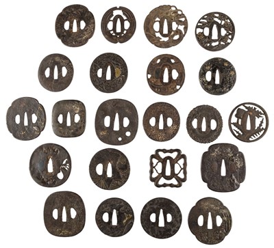 Lot 3 - Japanese Tsuba. A good collection of 18th century and later sword guards