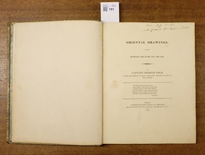 Lot 151 - Gold (Charles). Oriental Drawings: Sketched between the Years 1791 and 1798, 1806