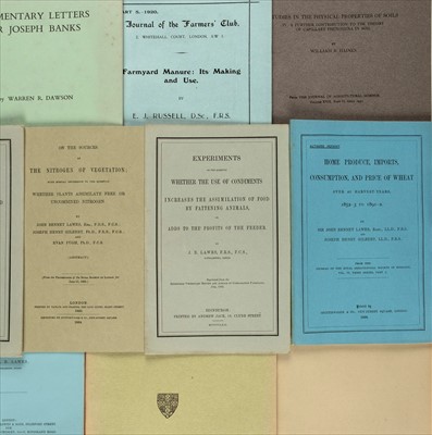 Lot 214 - Rothamsted Research Station. A collection of pamphlets & off-prints