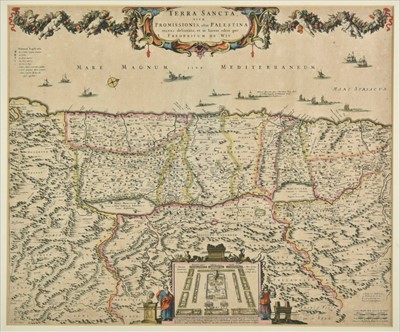 Lot 123 - Holy Land. De Wit (Frederick), Terra Sancta..., circa 1680