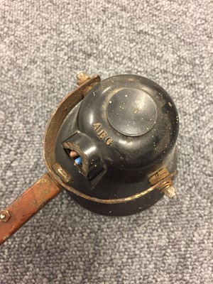 Lot 33 - Bomber Command. WWII Navigators angle poise lamp by Herbert Terry & Co, Redditch