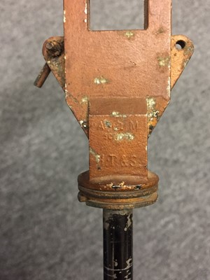 Lot 33 - Bomber Command. WWII Navigators angle poise lamp by Herbert Terry & Co, Redditch