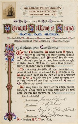 Lot 51 - Jellicoe (Admiral John, 1859-1935). Jubilee History of Queensland, presentation copy