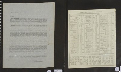 Lot 23 - East India Company. Group of printed and manuscript documents, 17th-19th century