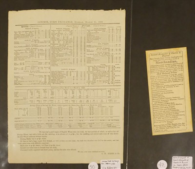 Lot 23 - East India Company. Group of printed and manuscript documents, 17th-19th century