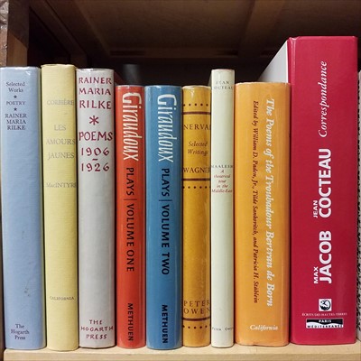 Lot 439 - French Literature & Reference. A collection of modern French language literature & related reference