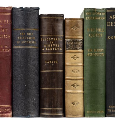 Lot 6 - Baker (Sir Samuel W.). The Nile Tributaries of Abyssinia, 1st edition, 1867, & 8 others